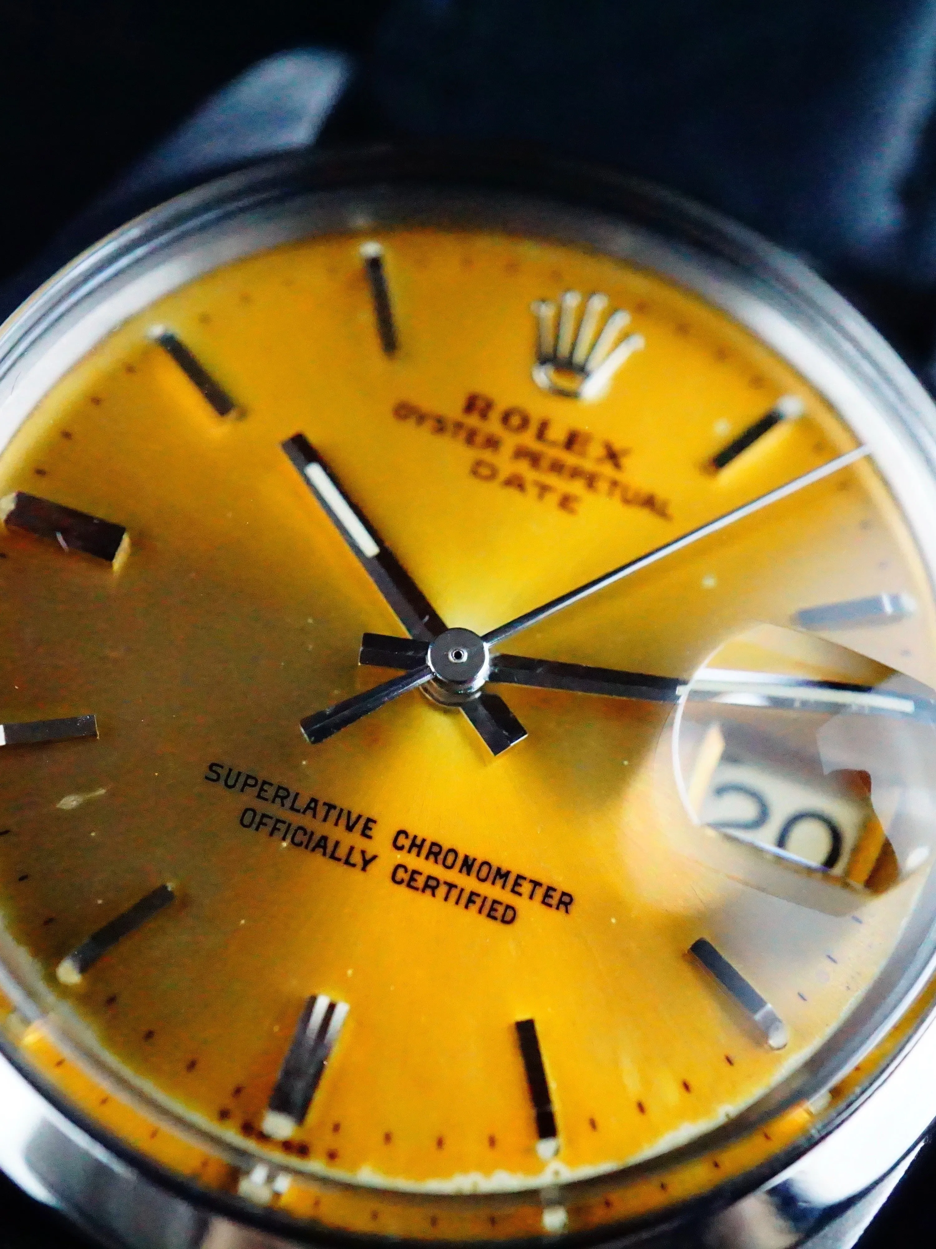 1966 Rolex Oyster Perpetual Date (Ref. 1500) Tropical Dial