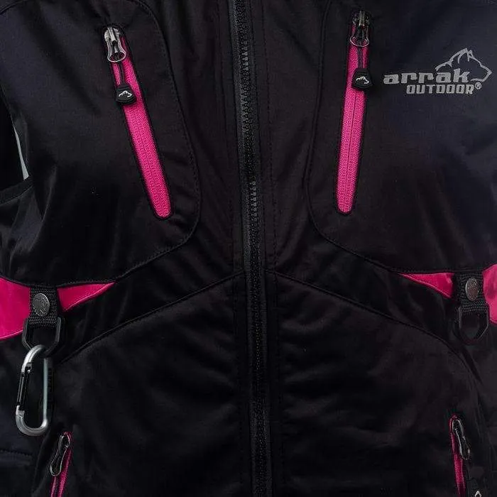 Acadia Lady Softshell Training Vest (Pink)