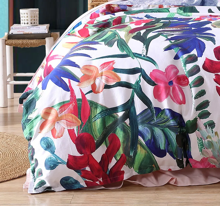 Atherton Quilt Cover Set Range Tropic