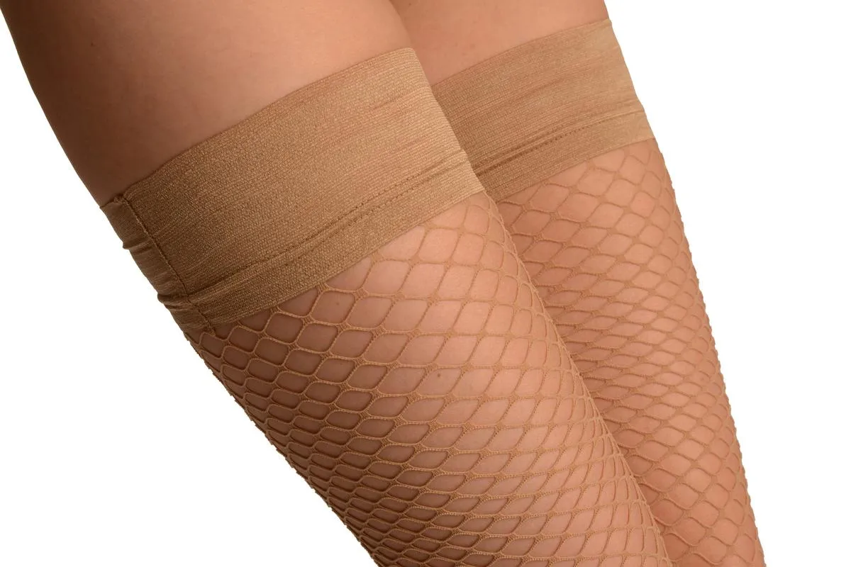 Beige Medium Mesh Luxury Fishnet