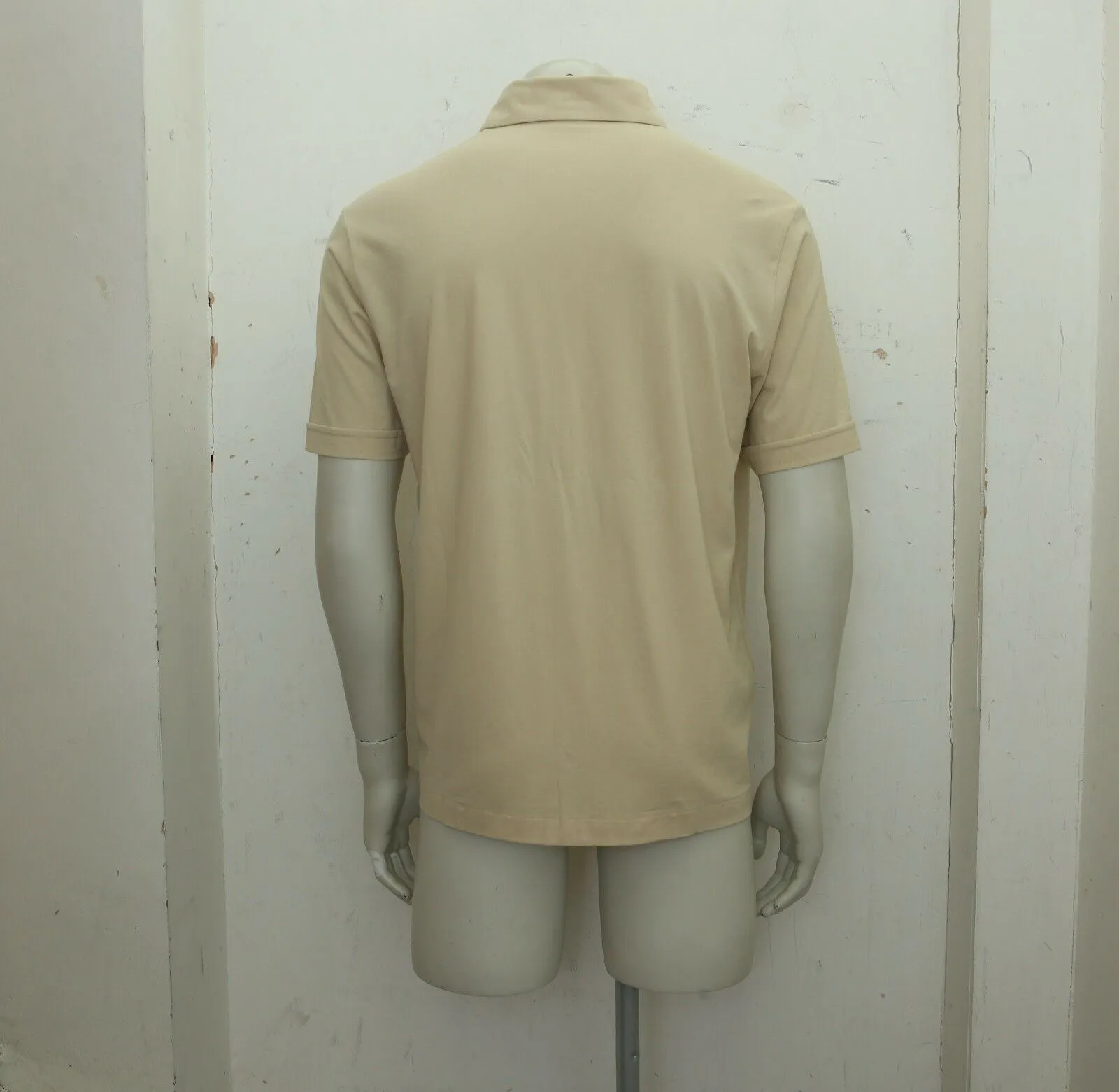 Beige Short Sleeved Shirt