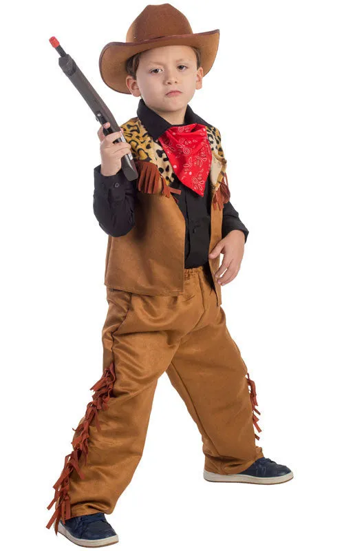 Boys Wild West Cowboy Costume