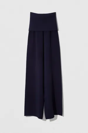 Branka Pants Dark Navy Martinica Viscose