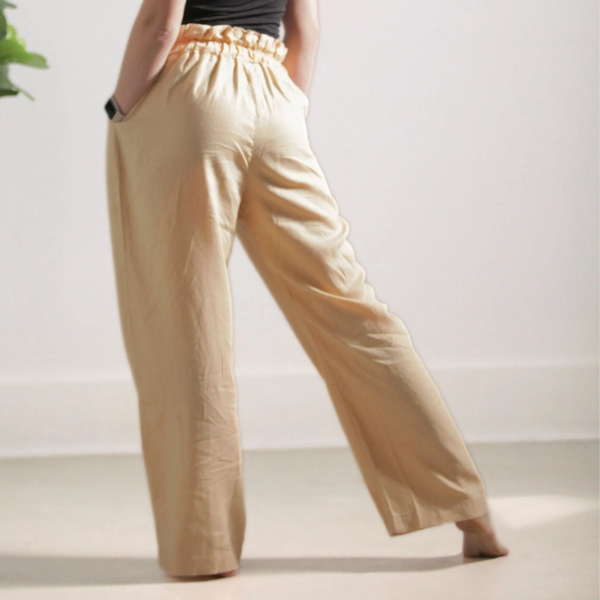 Breezy Wide Leg Hemp Pants with Insect Shield®