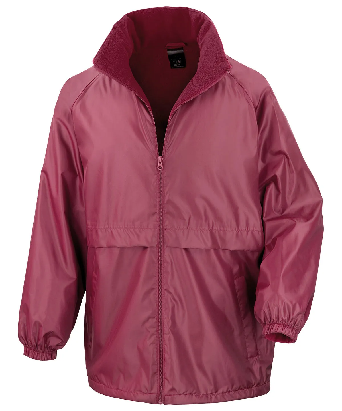 Burgundy - Core microfleece lined jacket