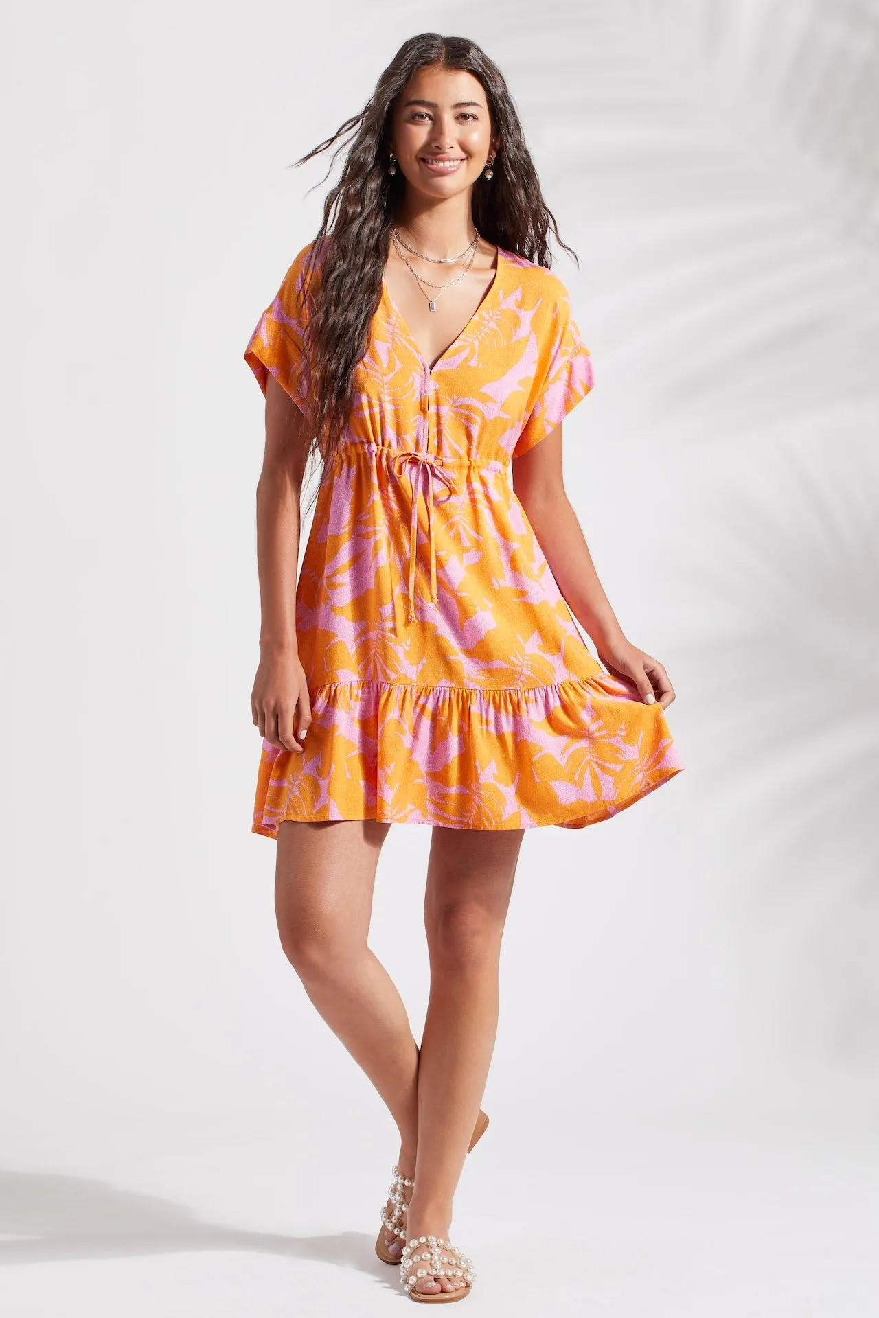 Canary Cap Sleeve Dress