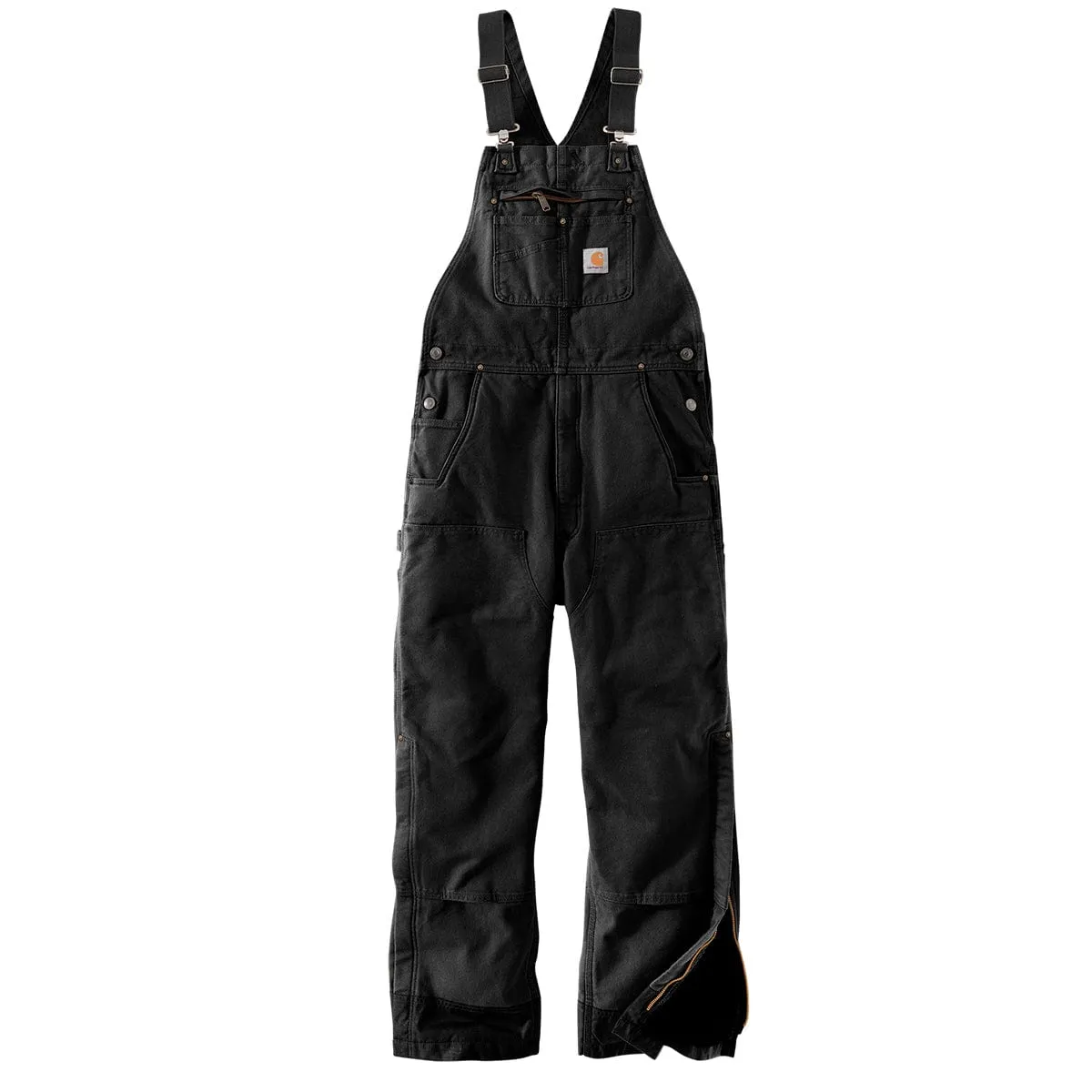 Carhartt Loose Fit Washed Duck Insulated Bib Overall