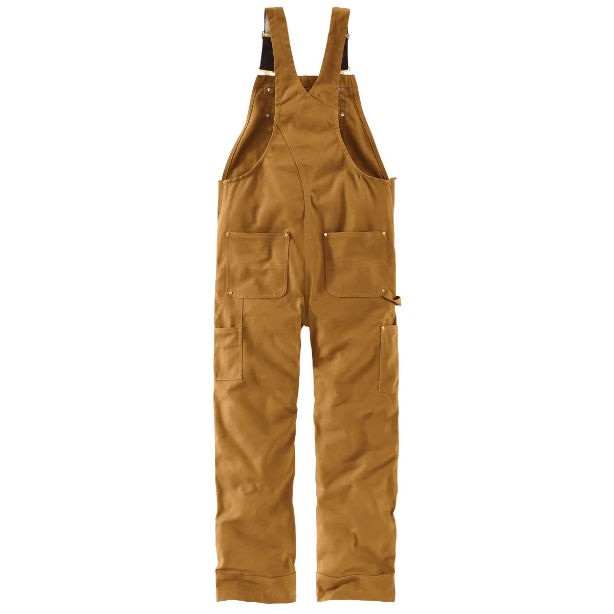 Carhartt Men's Duck Bib Overall - Brown