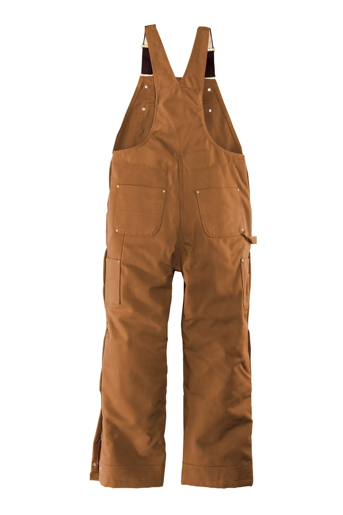 Carhartt Men's Firm Duck Insulated Bib Overalls CT104393