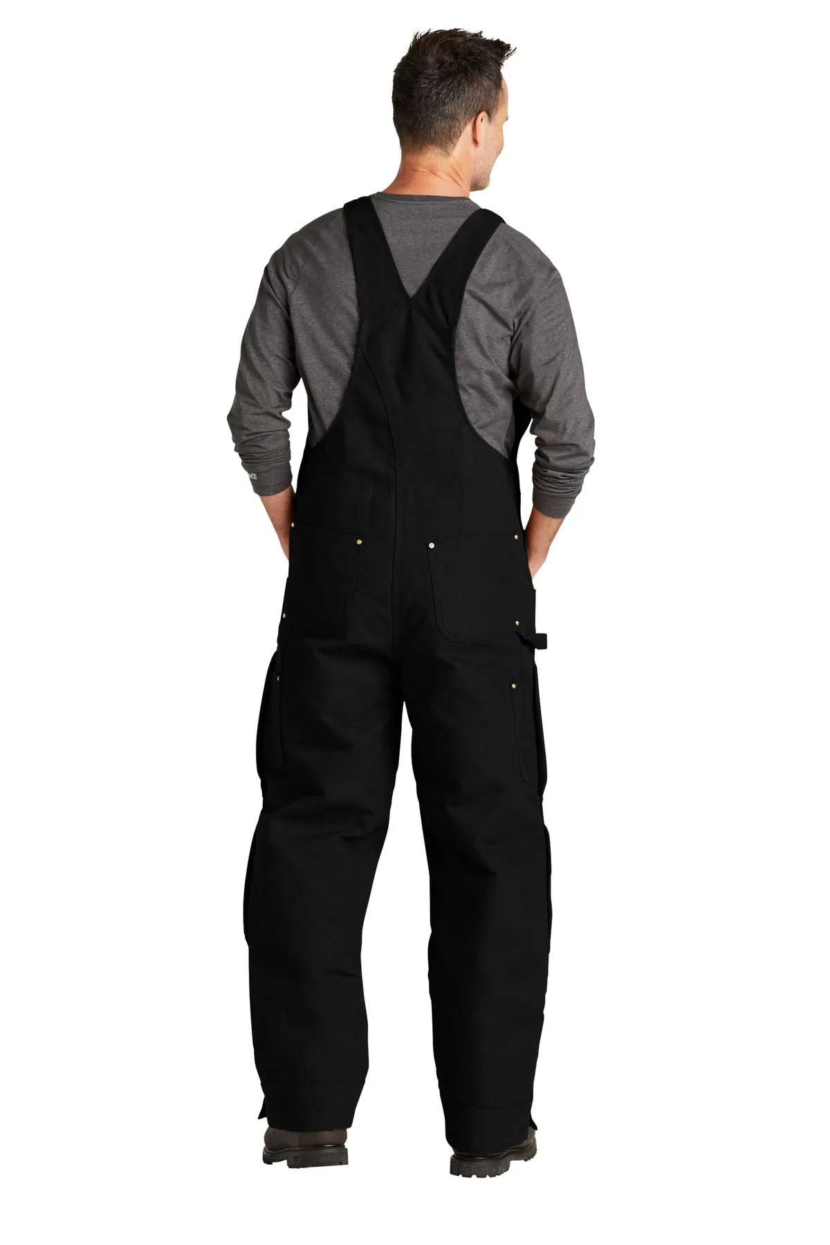 Carhartt Men's Firm Duck Insulated Bib Overalls CT104393