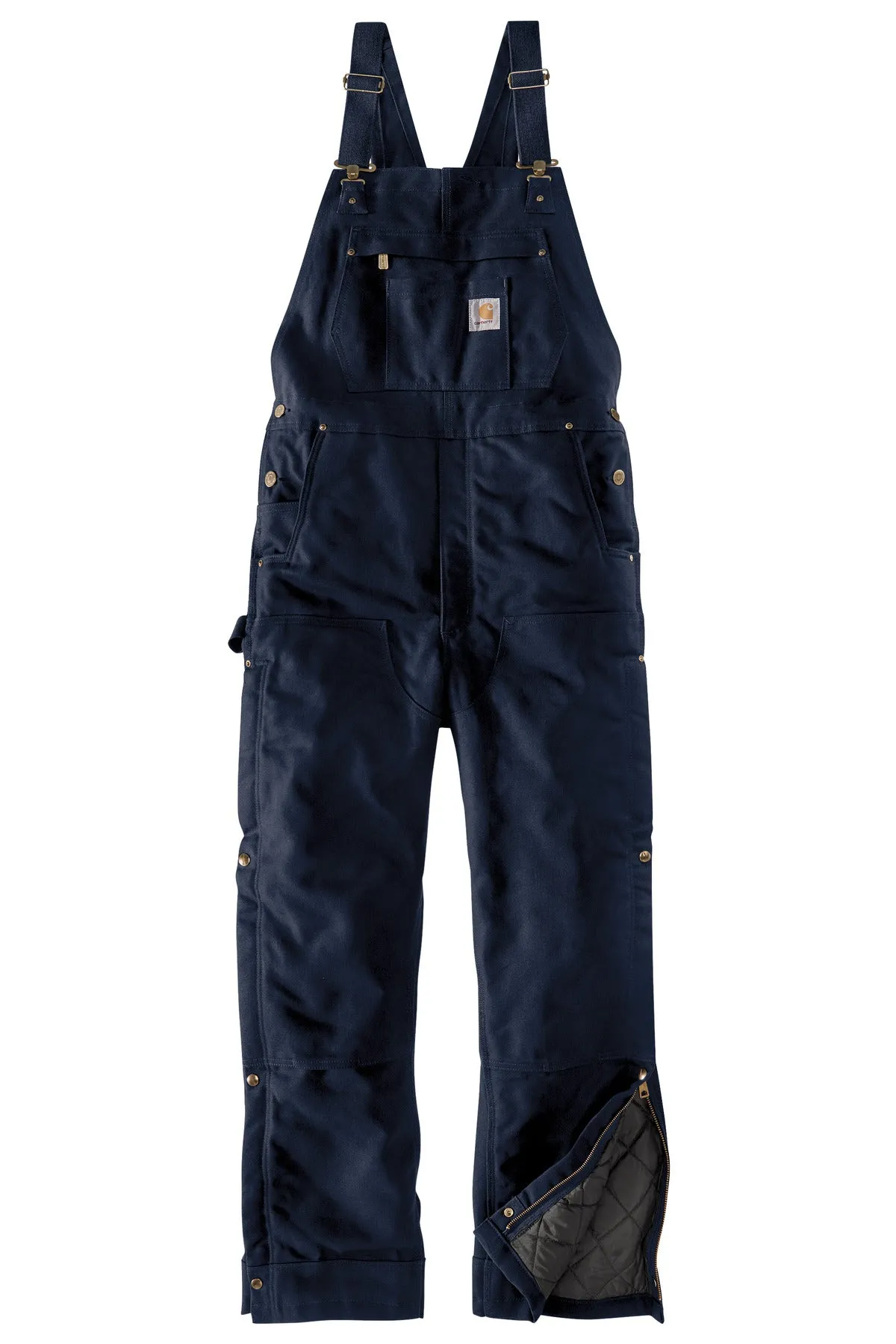 Carhartt Men's Firm Duck Insulated Bib Overalls CT104393