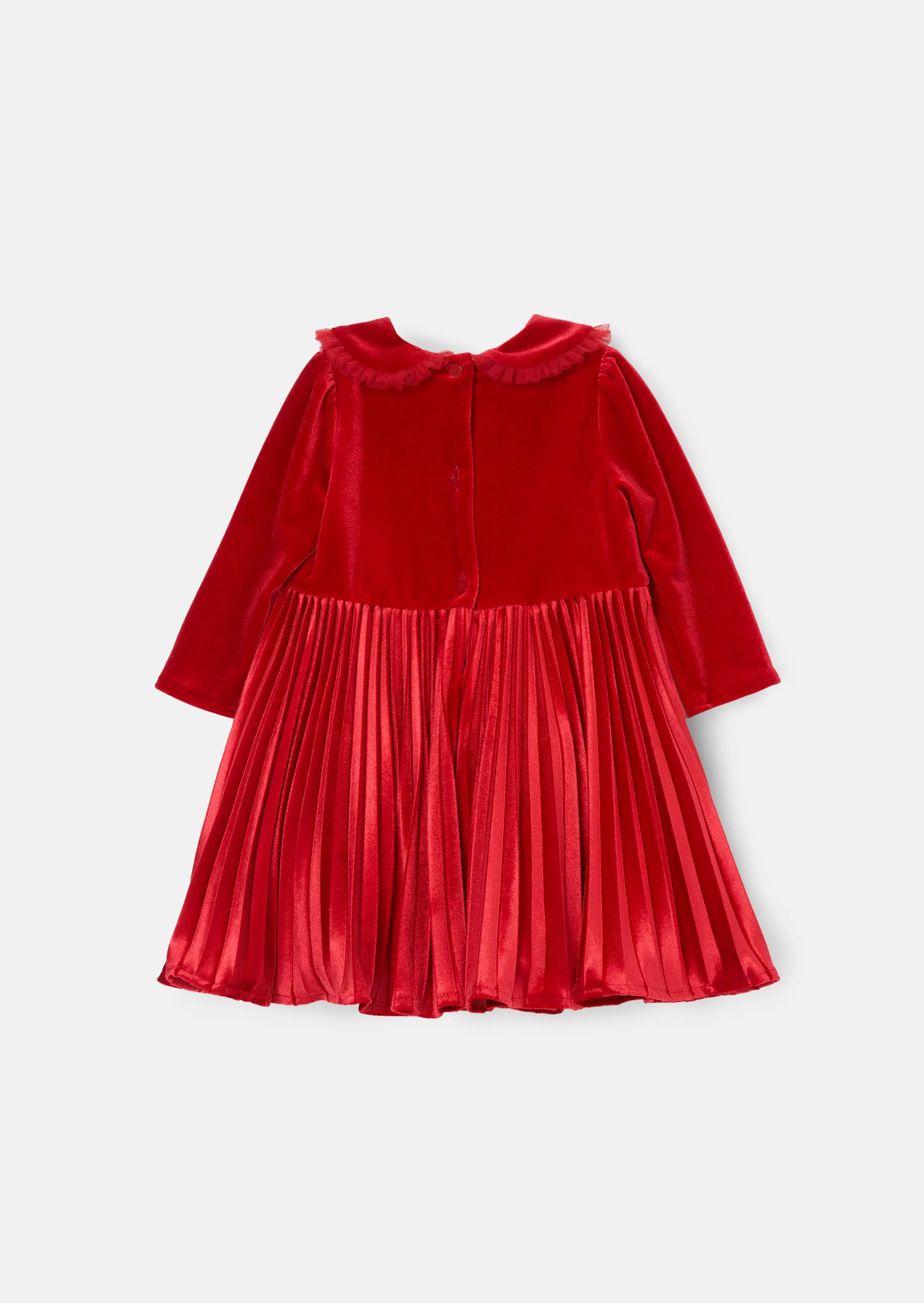 Charlotte Red Velvet Dress