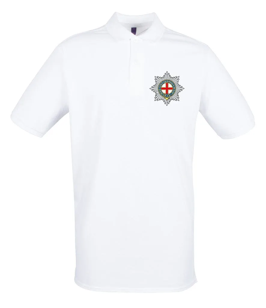 Coldstream Guards Embroidered Pique Polo Shirt