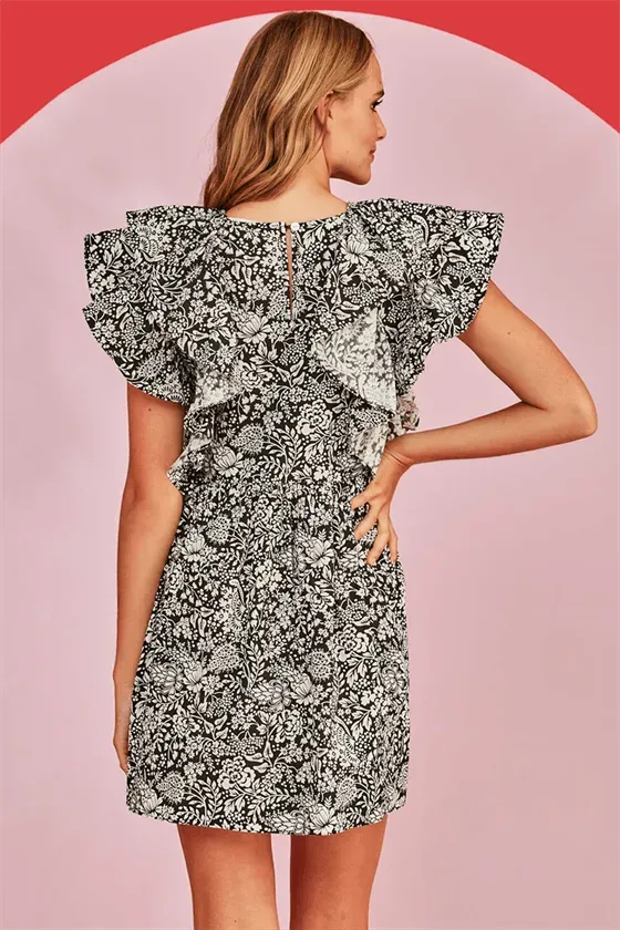 COOP By Trelise Cooper Spring Do Your Thing Dress in Black - Final Sale