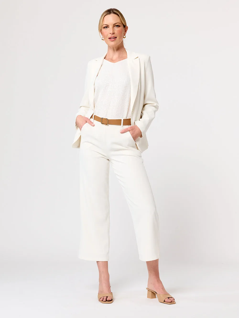 Crepe Luxe Wide Leg Pant