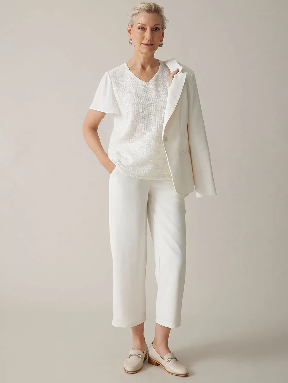 Crepe Luxe Wide Leg Pant