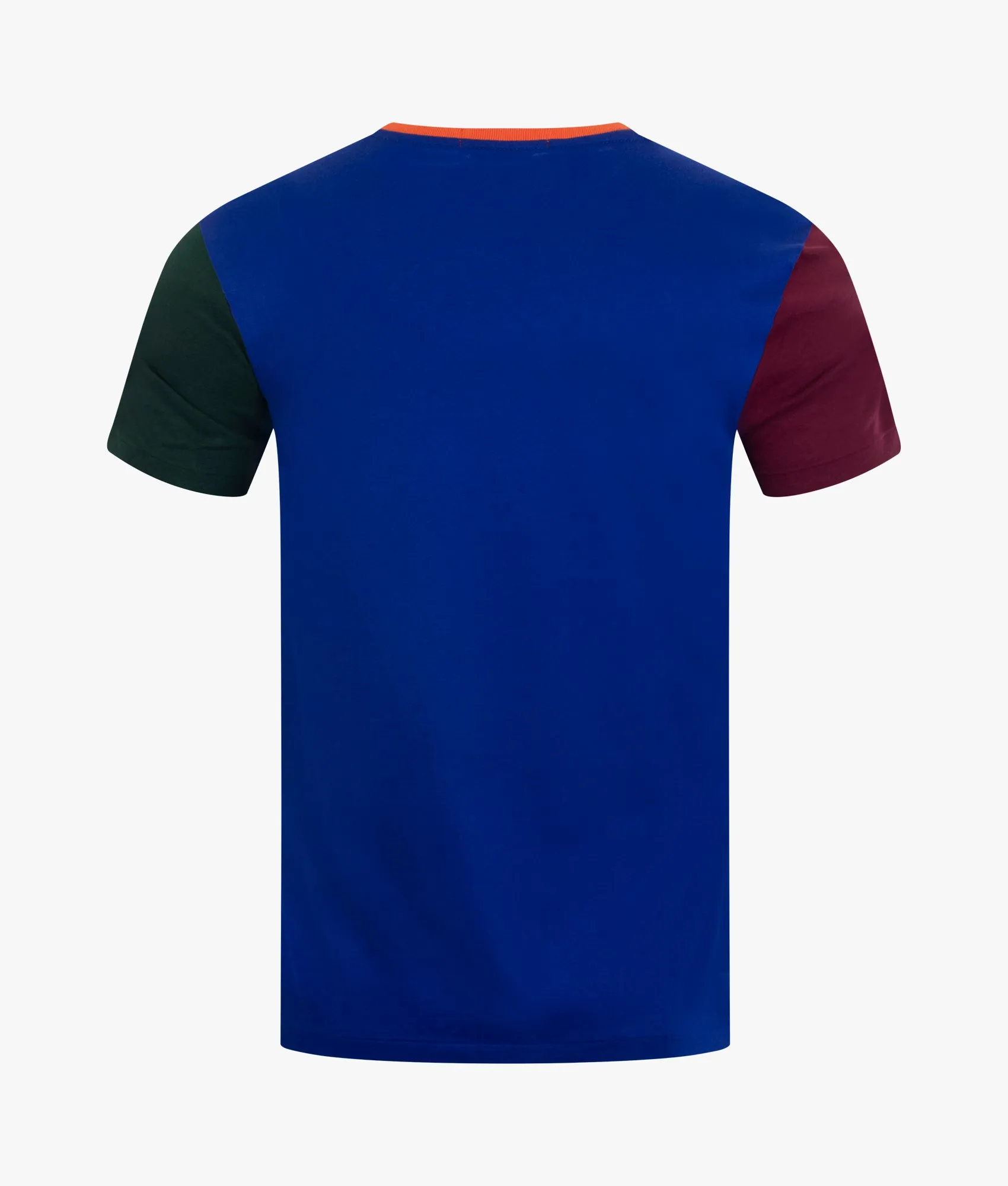 Custom Slim Color-Blocked Pocket T-Shirt