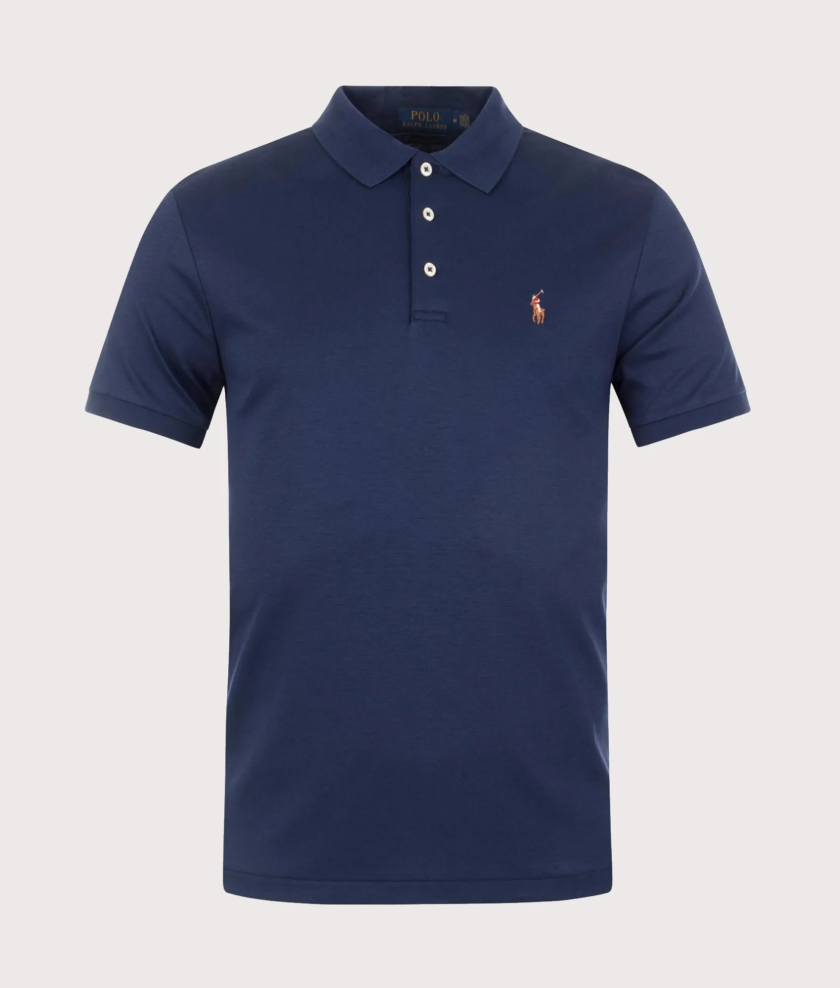 Custom Slim Fit Interlock Polo Shirt