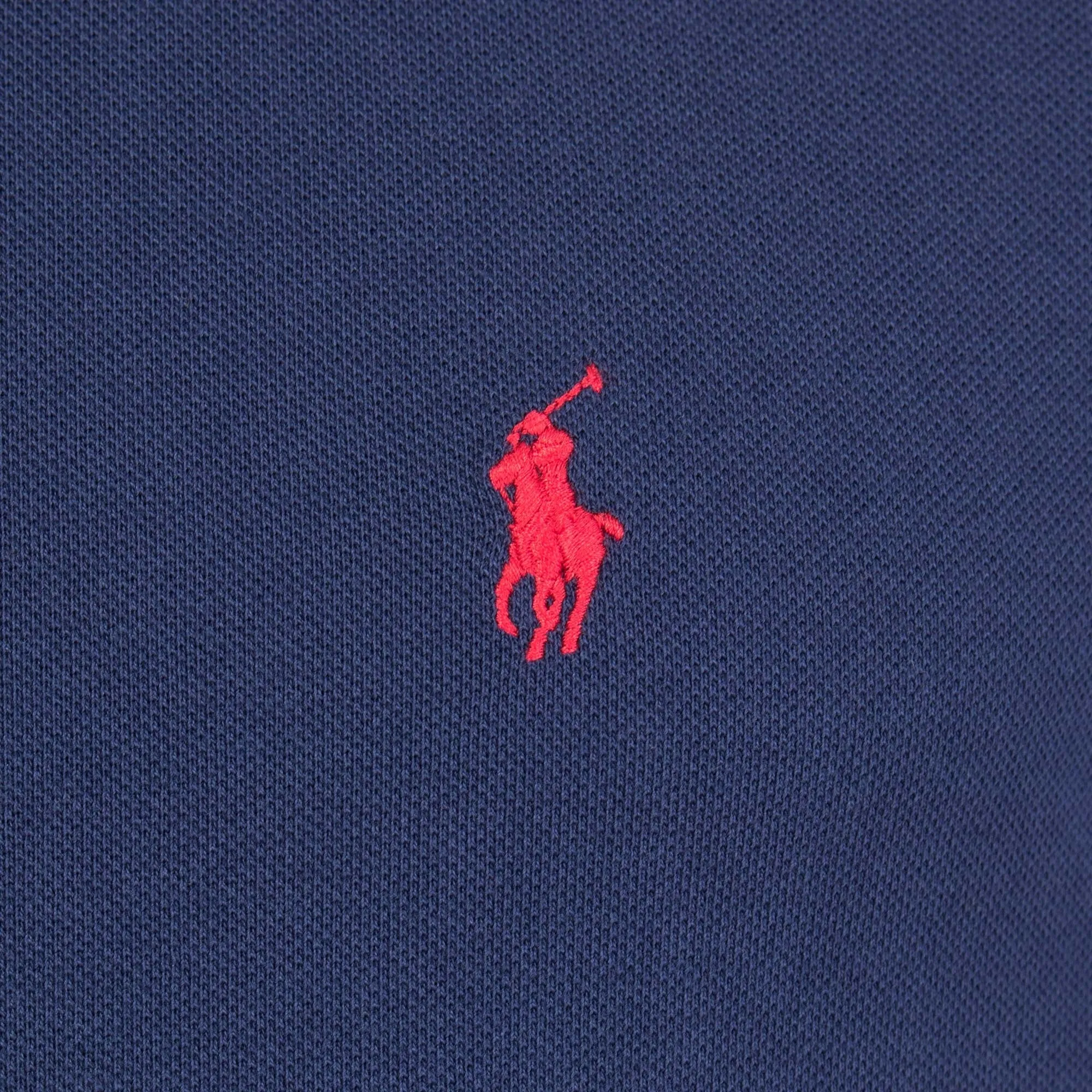 Custom Slim Fit Mesh Polo Pony T-Shirt