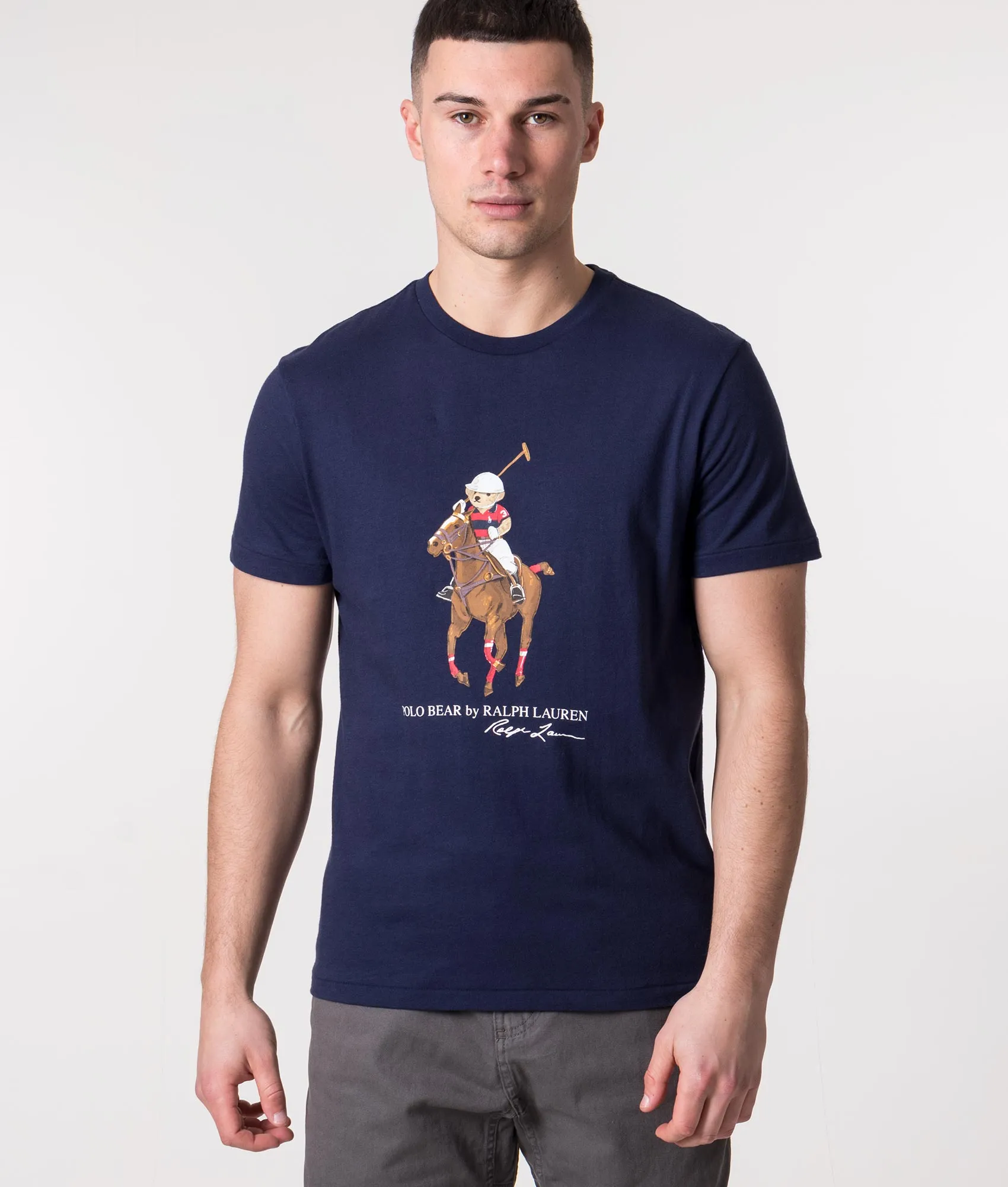 Custom Slim Fit Polo Bear Jersey T-Shirt