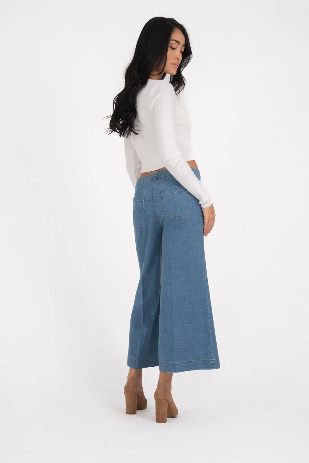 Denim by Nature™ Collette Wide Leg