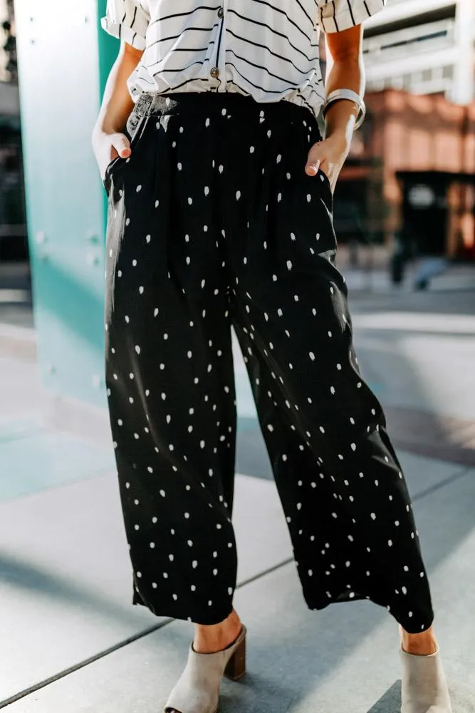 Dot Me Up Wide Leg Pants