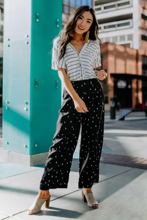 Dot Me Up Wide Leg Pants