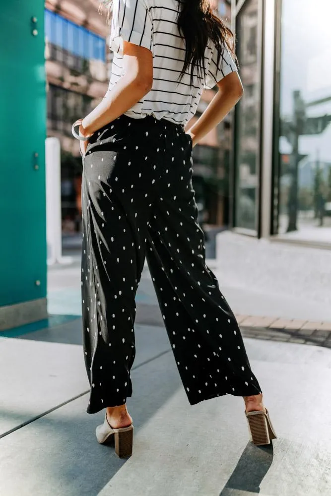 Dot Me Up Wide Leg Pants