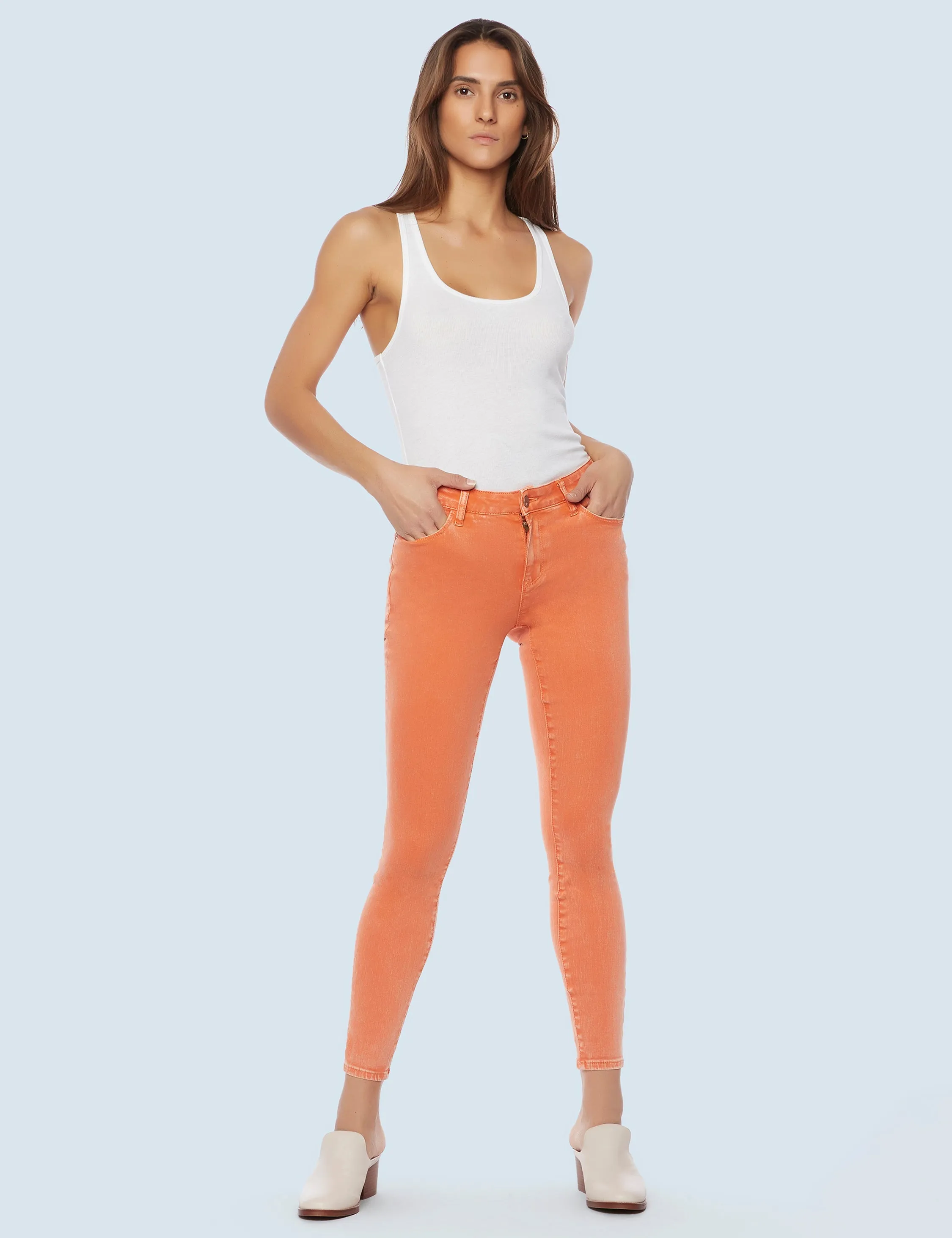 Fay Mid Rise Spice Skinny