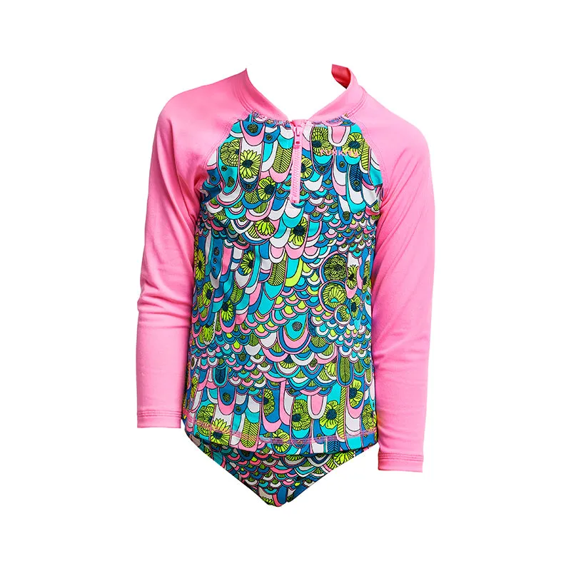 Funkita - Feather Fairy - Toddler Girls Zippy Rash Vest