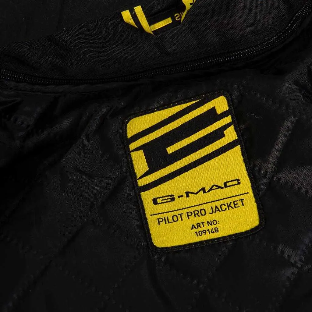 G-Mac Pilot Pro Waterproof Textile Jacket - Black / Gunmetal