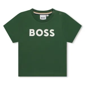 Hugo Boss Baby Boys Green T-Shirt