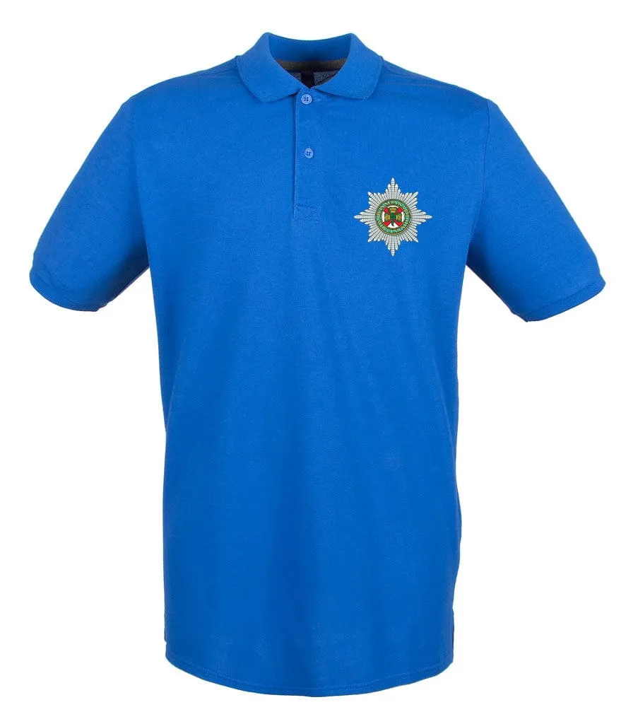 Irish Guards Embroidered Pique Polo Shirt