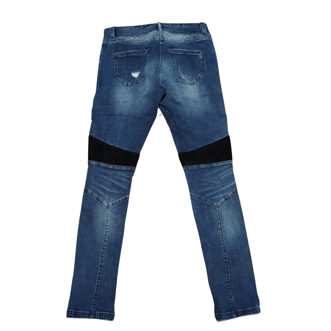 'Japanese' Skinny Moto Selvedge Jean