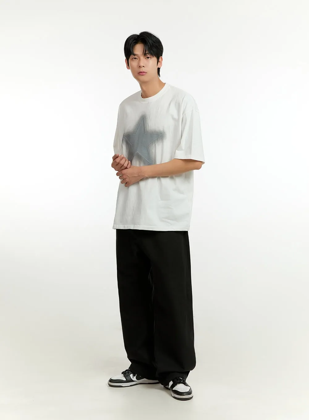 Men's Wide Leg Pants IL412