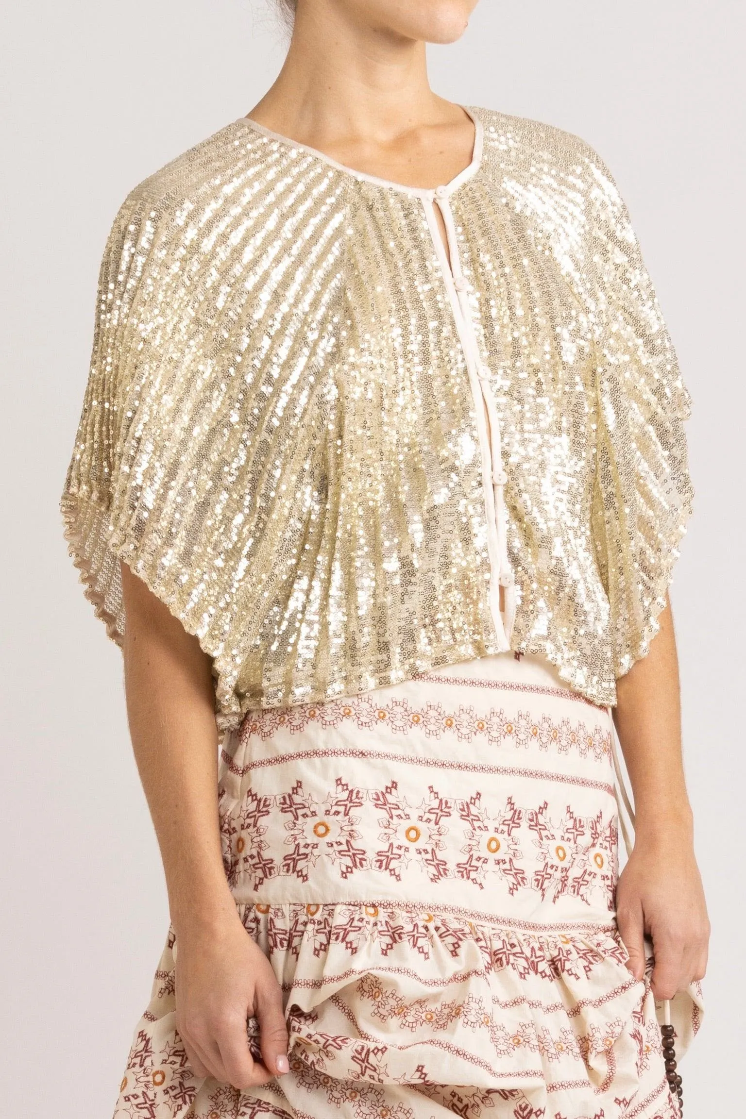 Nora Sequin Top