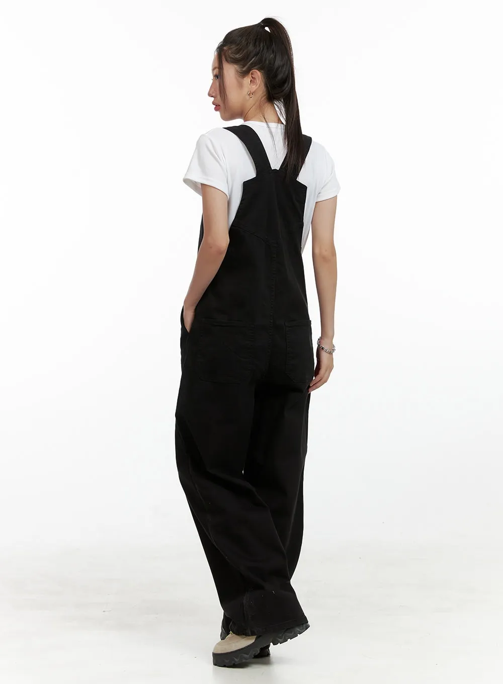 Overall Wide Leg Pants OL408