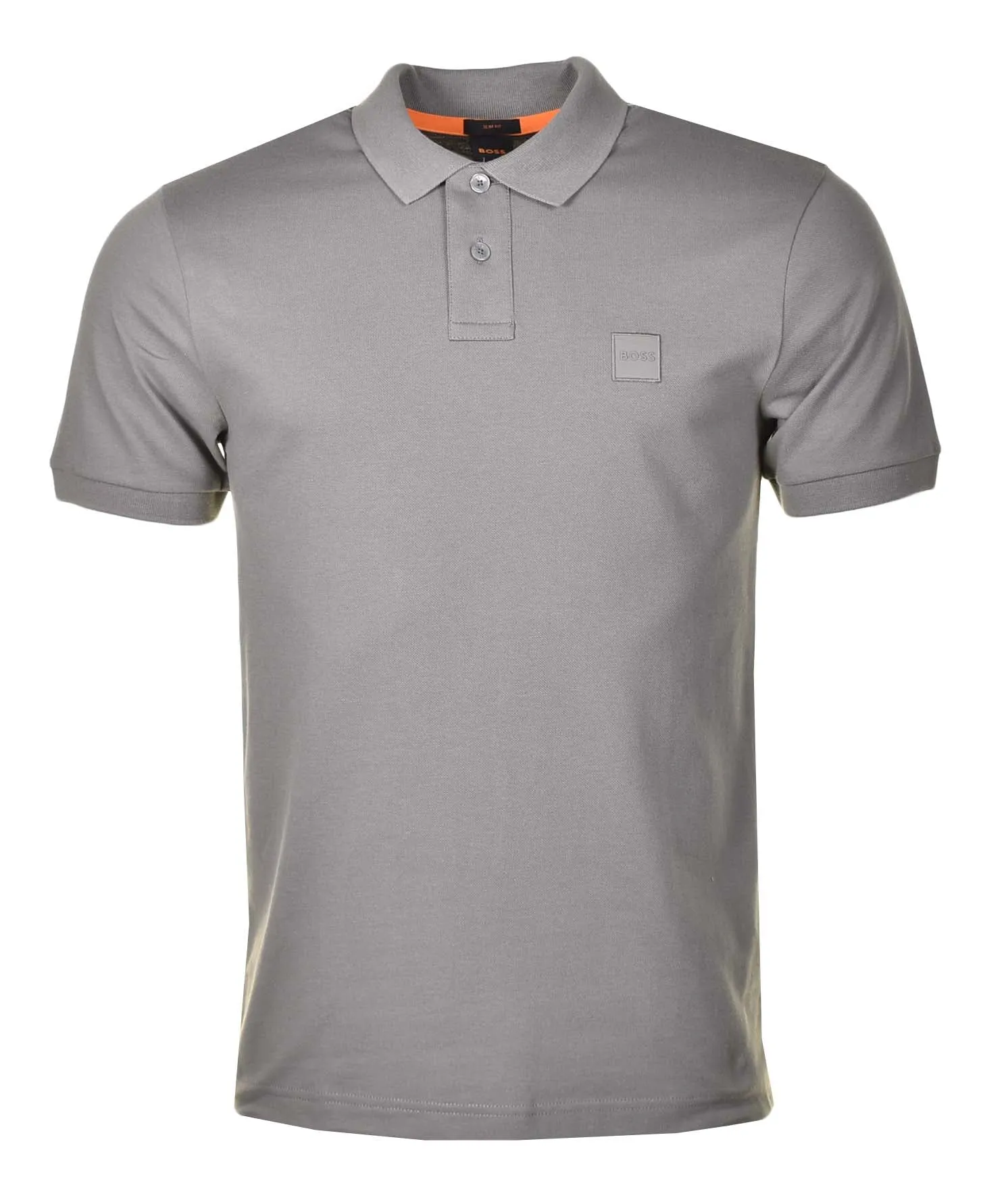 Passenger Short Sleeve Polo Shirt 076 Open Grey