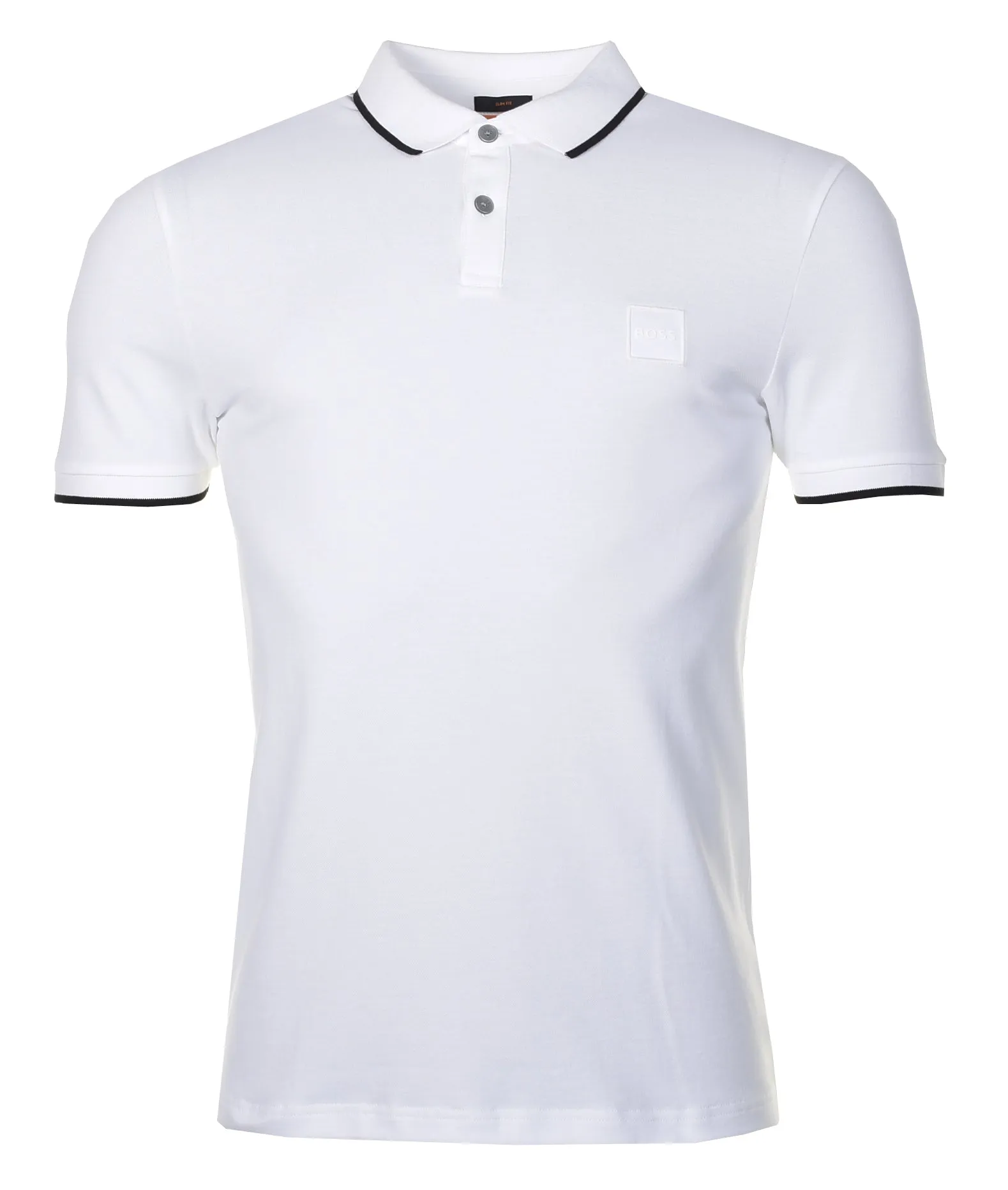 Passertip Short Sleeve Polo Shirt White