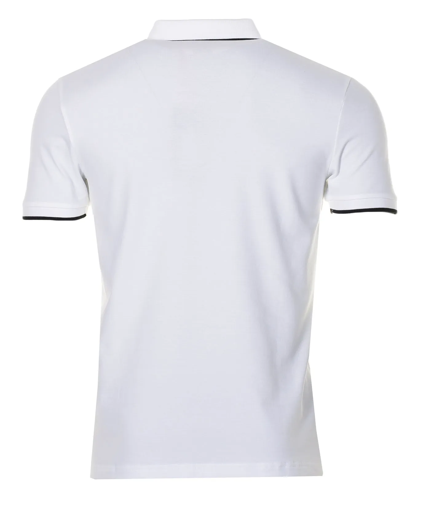 Passertip Short Sleeve Polo Shirt White