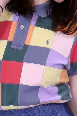 Patchwork Ralph Lauren Polo Shirt