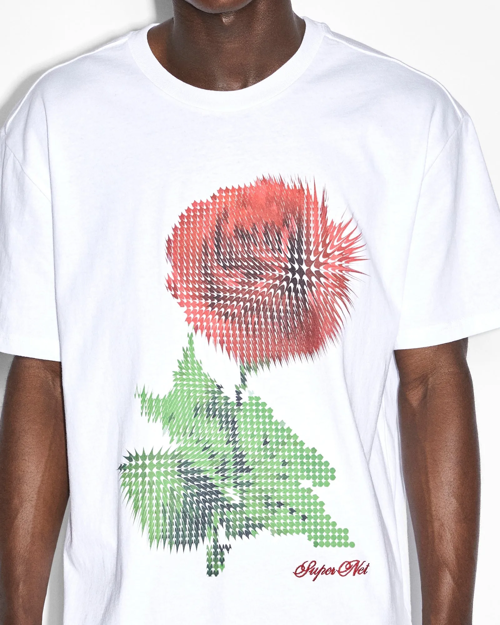 PIXEL BIGGIE SS TEE TRU WHITE