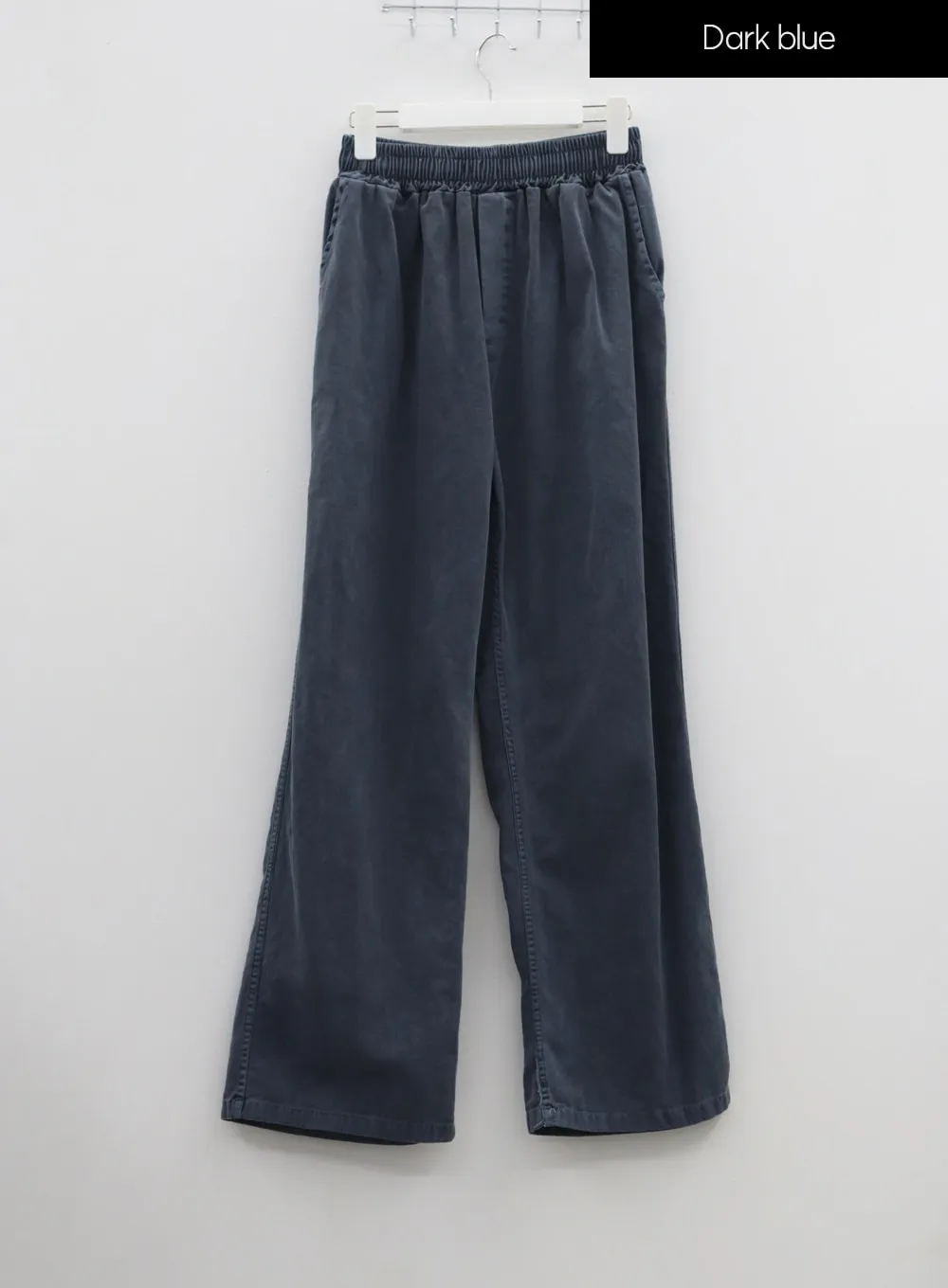 Plus Wide Leg Banded Pants IF317