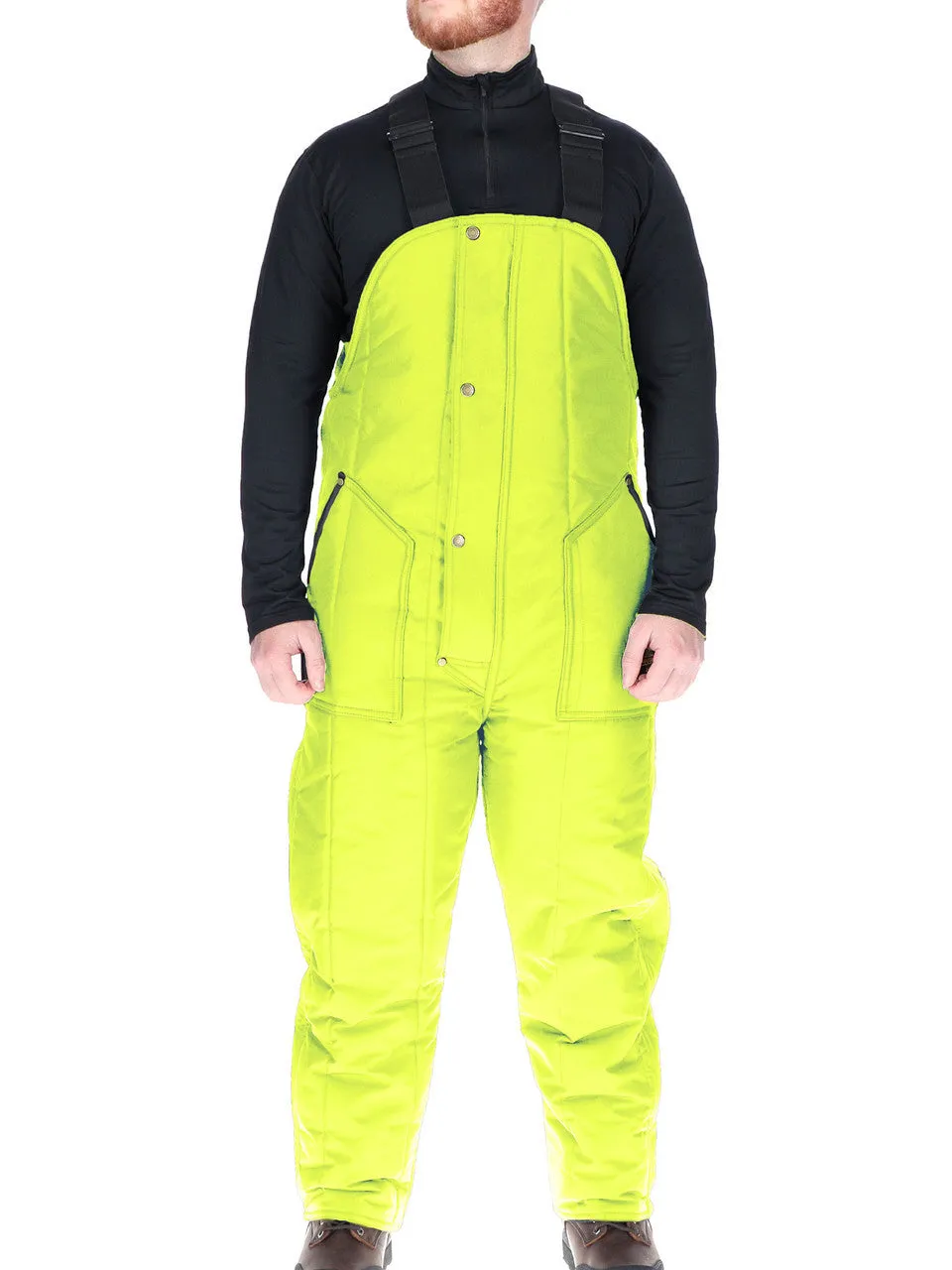 Refrigiwear Hivis Iron-Tuff® Bib Overalls