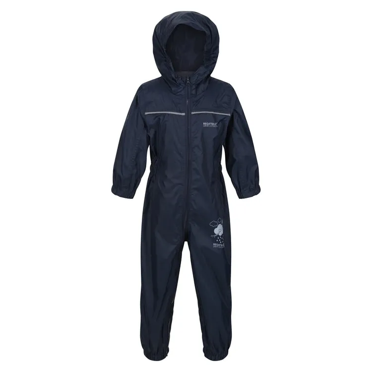 Regatta Kids' Puddle IV Waterproof All In One Rain Suit