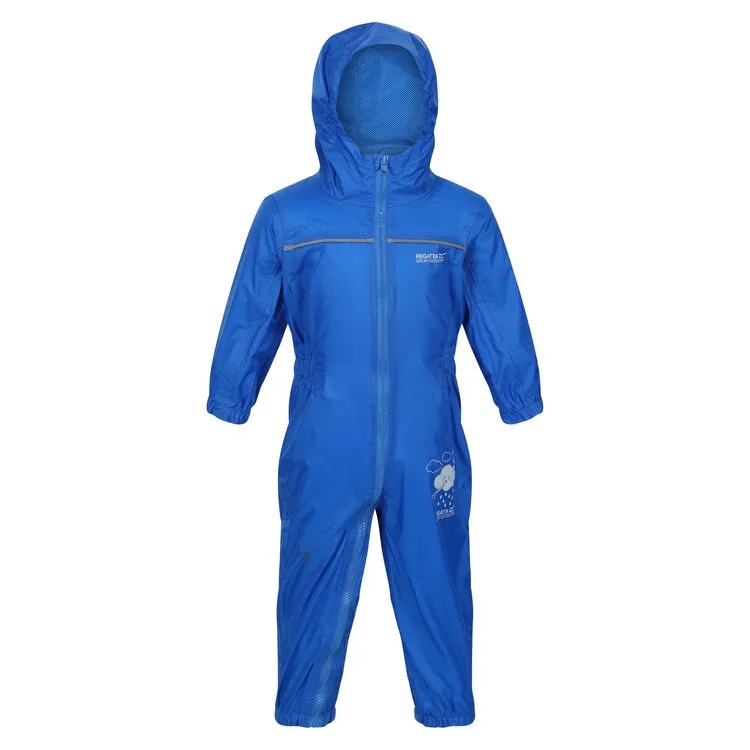 Regatta Kids' Puddle IV Waterproof All In One Rain Suit