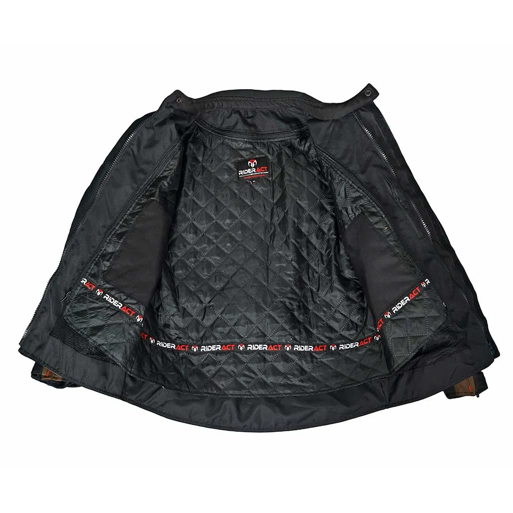 RIDERACT® Touring Waterproof Motorcycle Jacket Textile Expeditor