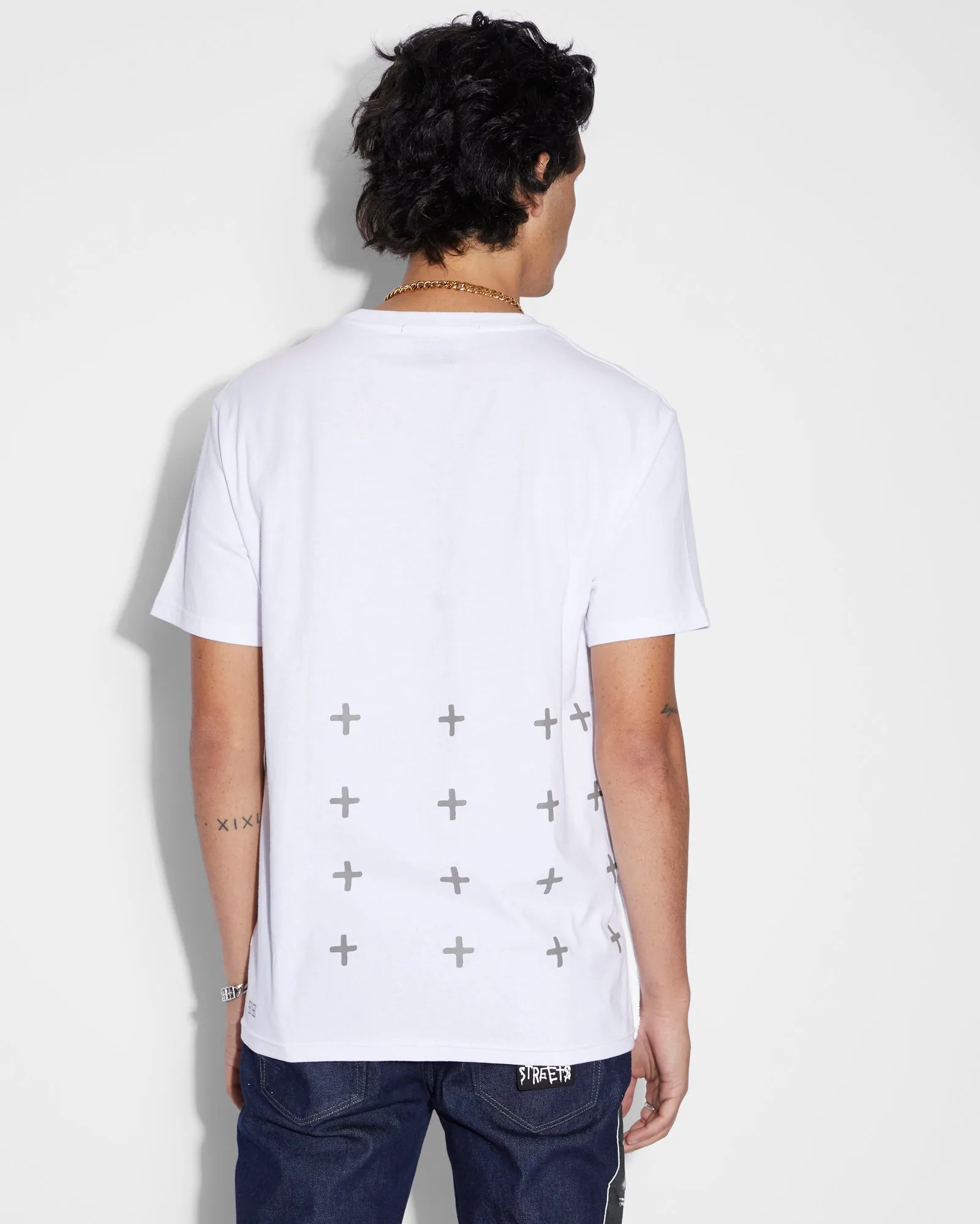 SAINT KASH SS TEE WHITE