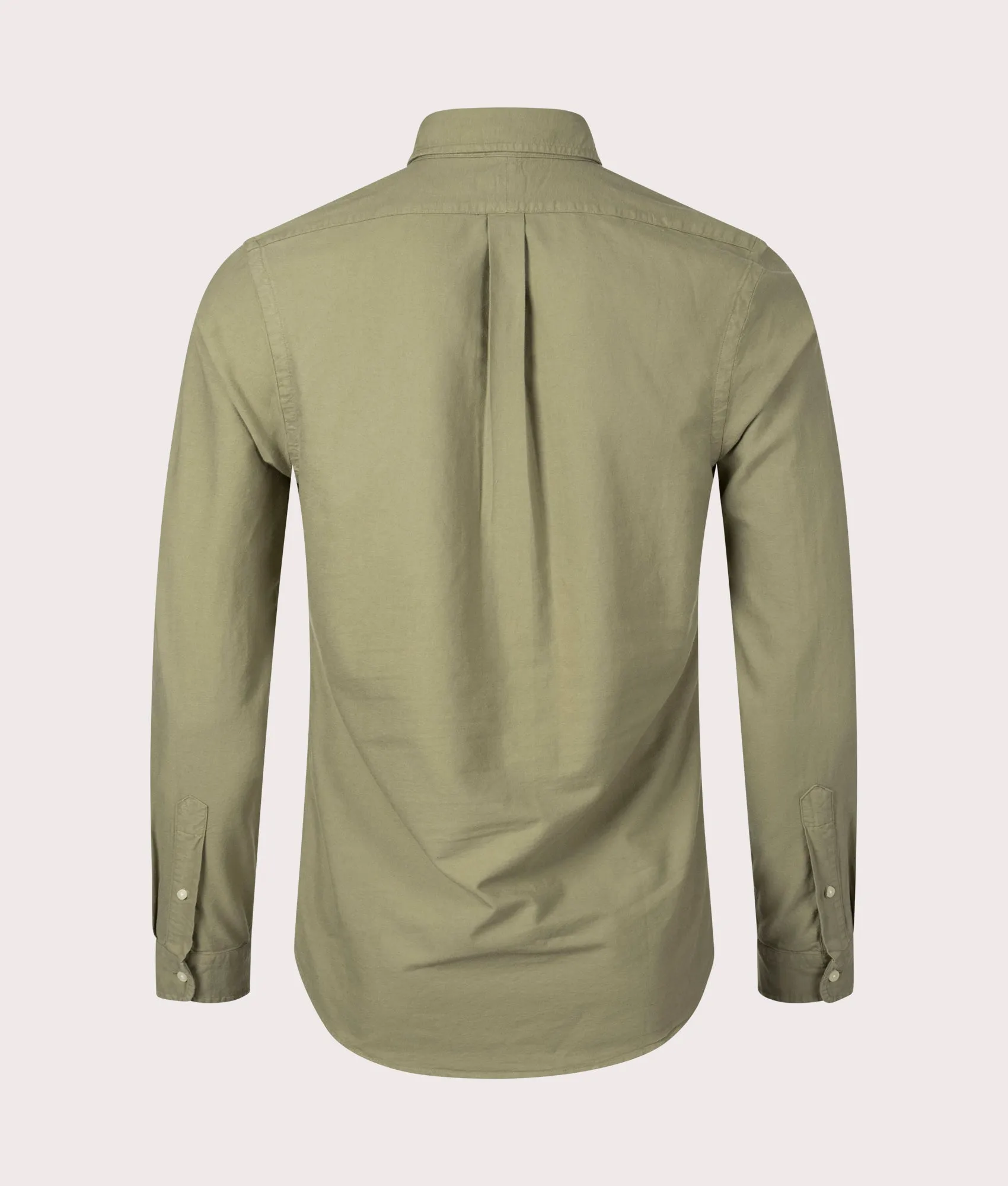 Slim Fit Garment-Dyed Oxford Shirt