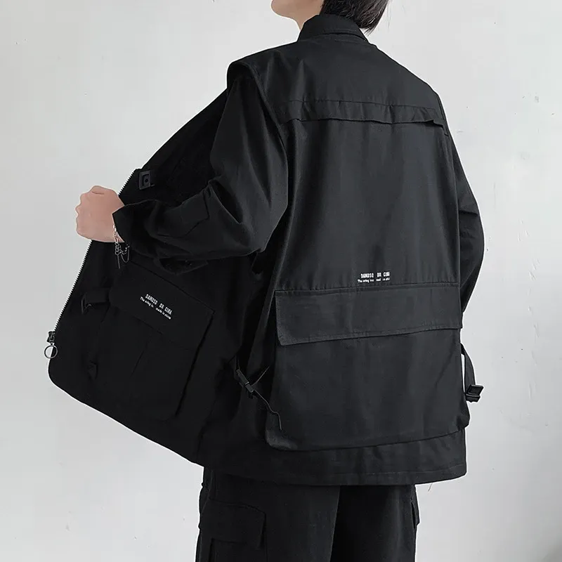 Techwear Multi Pocket Waistcoat